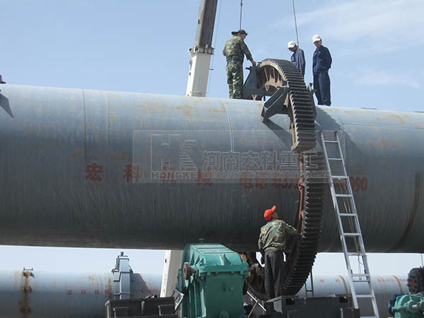 煅燒石灰所用設(shè)備&mdash;石灰回轉(zhuǎn)窯